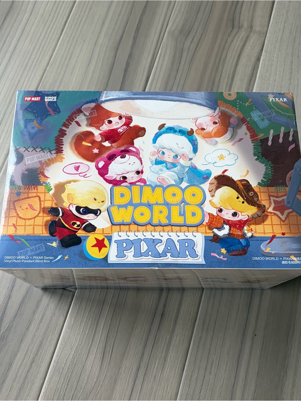 DIMOO WORLD Pixar Series Vinyl Plush Pendant Full Case